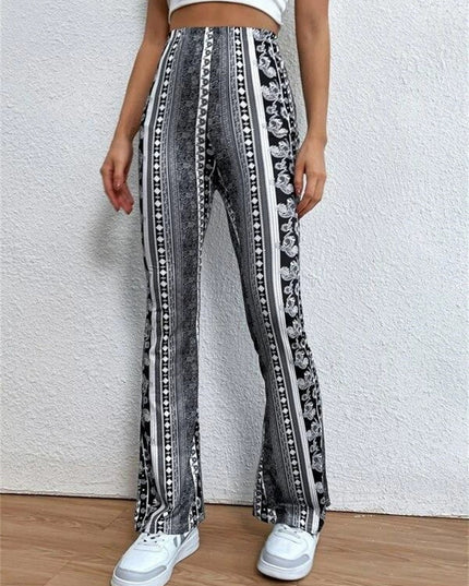 Hip Hugging Patterned Leggings