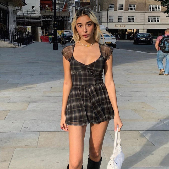 Plaid Dress