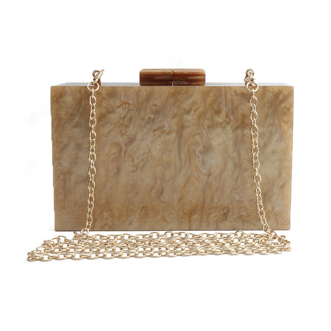 Marble Acrylic Hand Bag