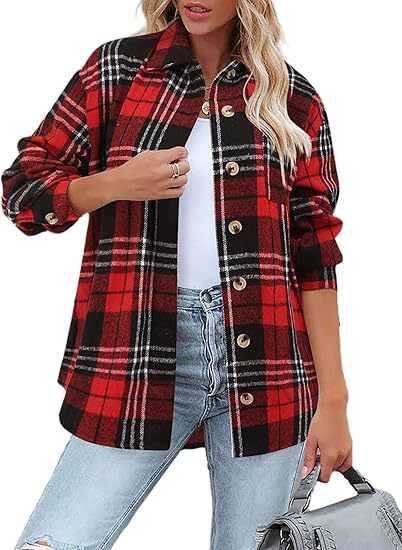 Woolen Plaid Sweater