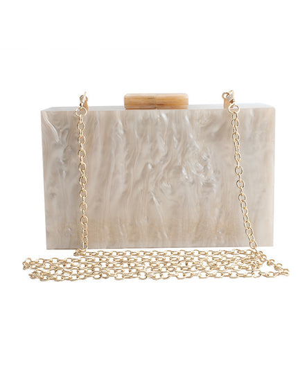 Marble Acrylic Hand Bag