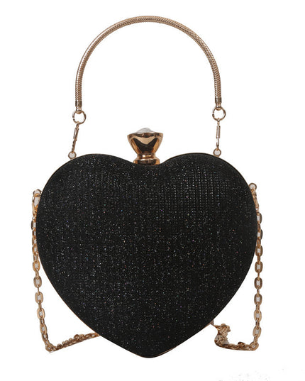 Heart Clutch Bag