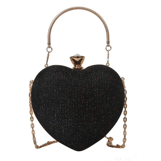 Heart Clutch Bag