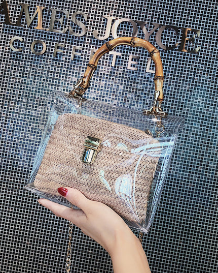 Bamboo Knot Woven Bag