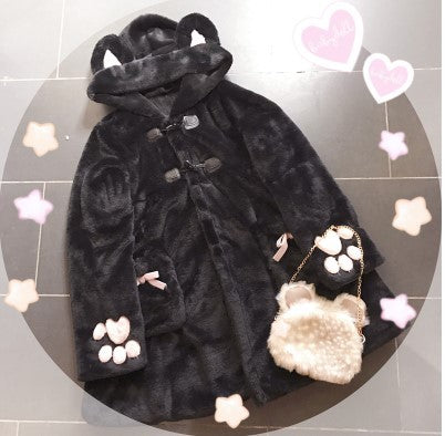 Kawaii Fur Kitty Coat