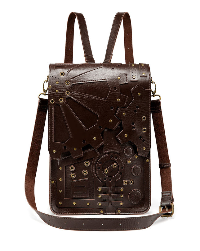 Vintage Steampunk Shoulder Bag Backpack