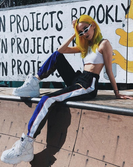 Colorblock Pants
