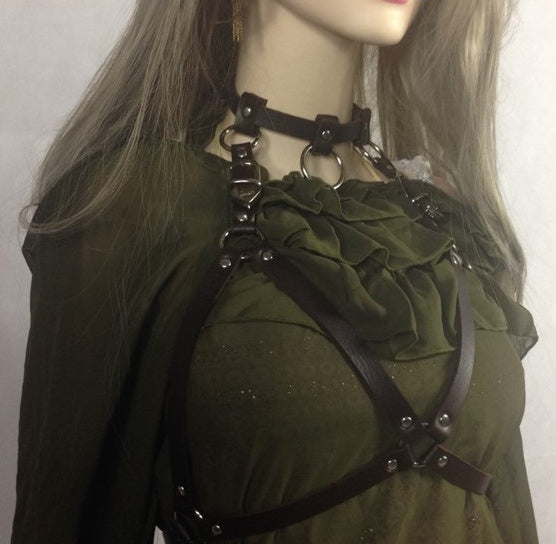 Halter Neck Choker Harness