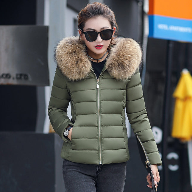 Down Jacket With Fur