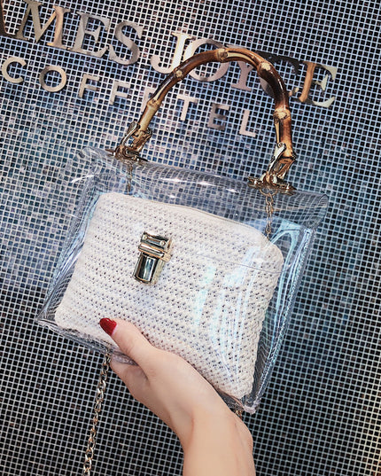 Bamboo Knot Woven Bag