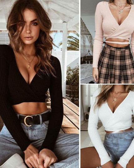 Knitted Crop Top