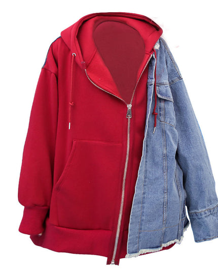 Contrast Denim Jacket