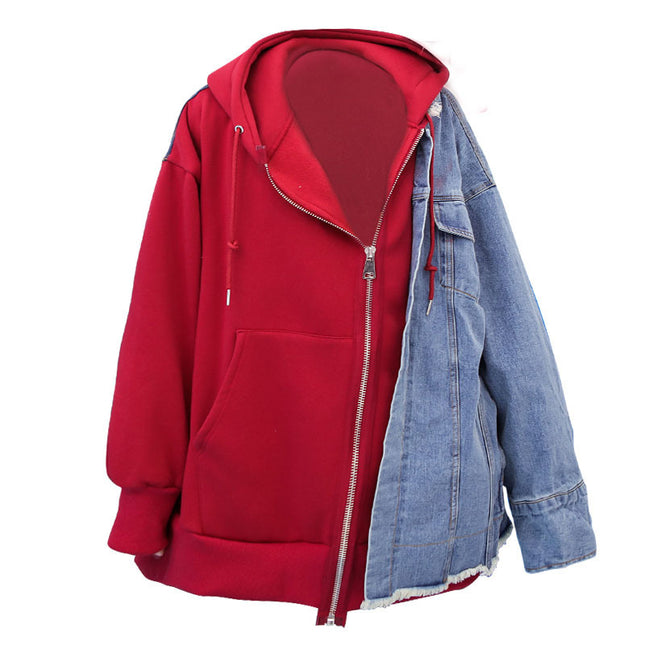 Contrast Denim Jacket