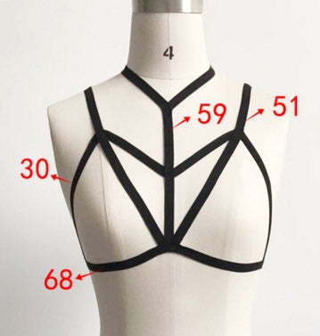Strappy Harness Bra