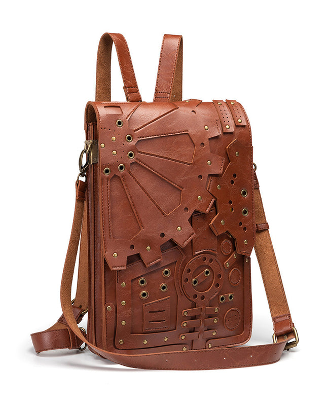 Vintage Steampunk Shoulder Bag Backpack