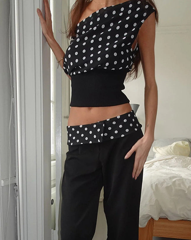 Polka Dot Casual Tee