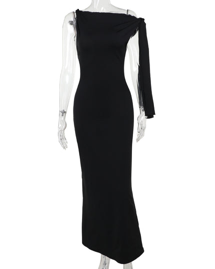 Ribbon Evening Dress