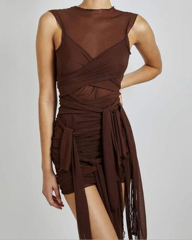 Mesh Bodycon Dress