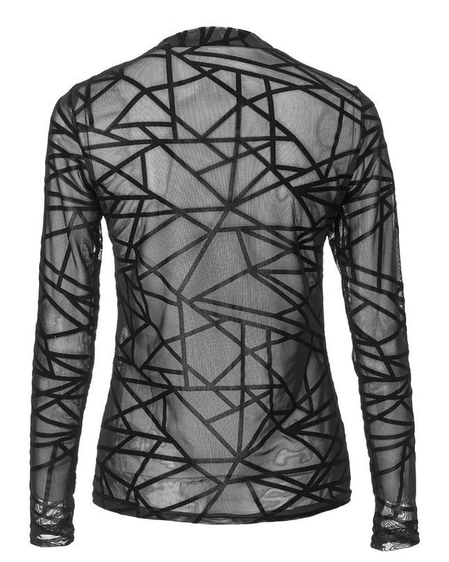 Transparent Mesh Tee