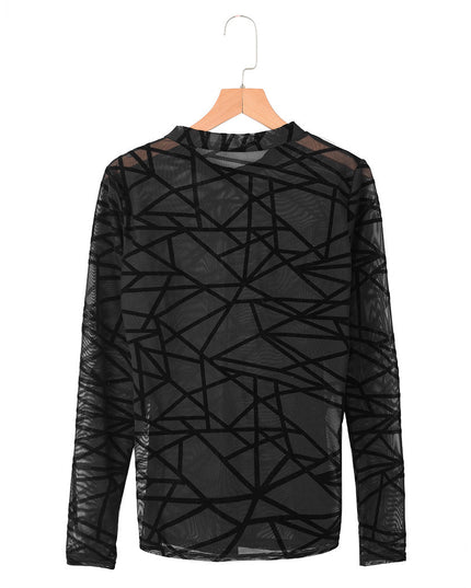 Transparent Mesh Tee