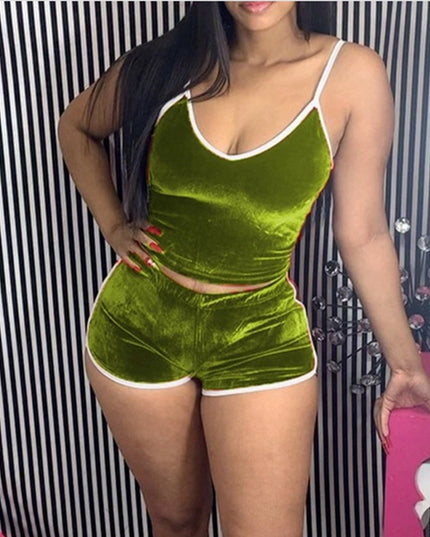 Velvet Two Piece Set