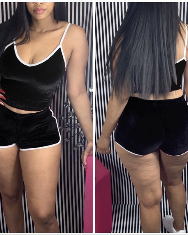Velvet Two Piece Set