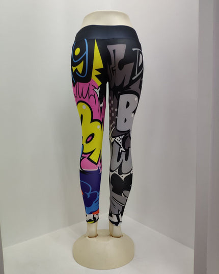 Printed Yoga Pants