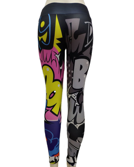Printed Yoga Pants