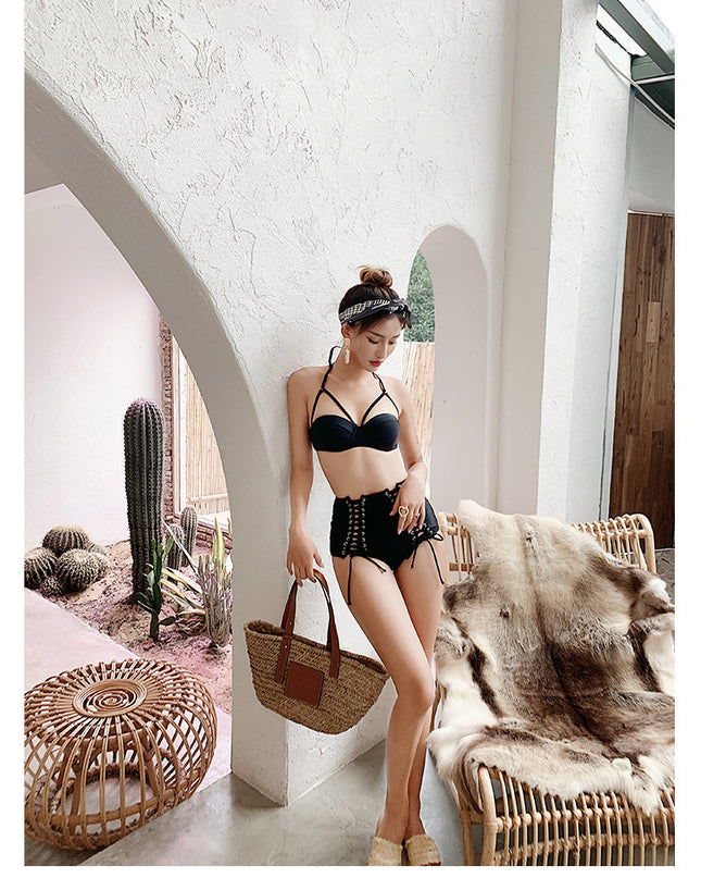 High-Waist Swimsuit