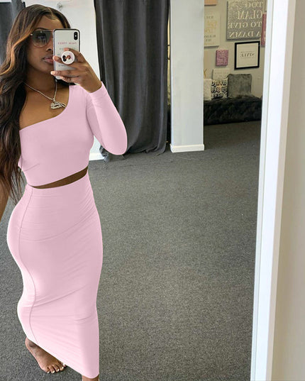 Off Shoulder Skirt Set