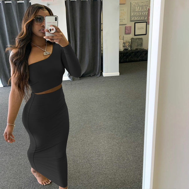 Off Shoulder Skirt Set