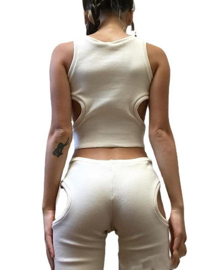 Cut Out Pants & Top Set