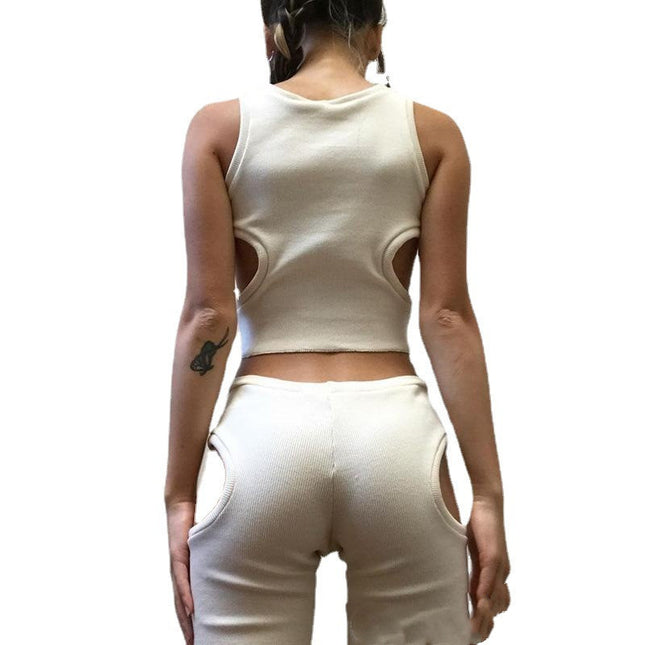 Cut Out Pants & Top Set