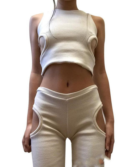Cut Out Pants & Top Set