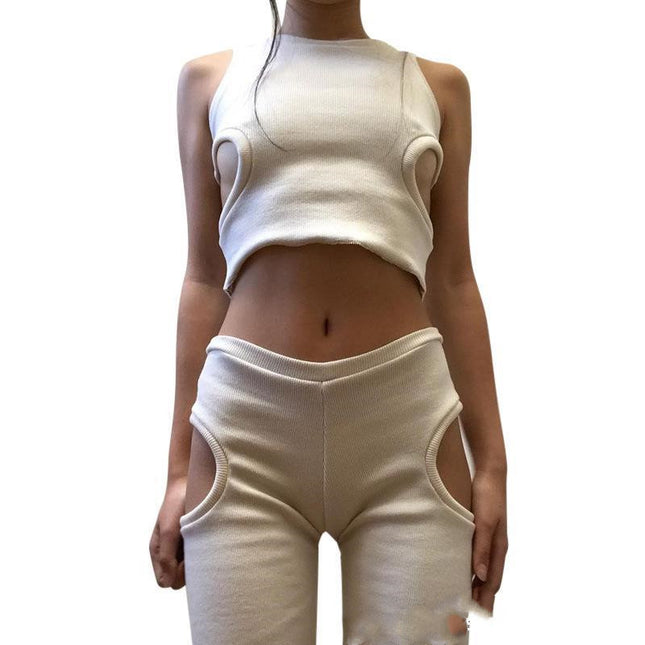 Cut Out Pants & Top Set