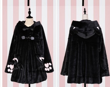 Kawaii Fur Kitty Coat