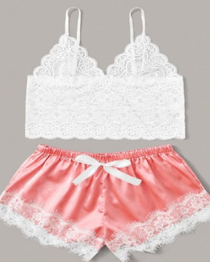 Satin & Lace Sleep Set