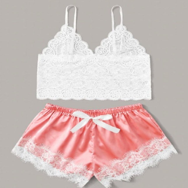 Satin & Lace Sleep Set