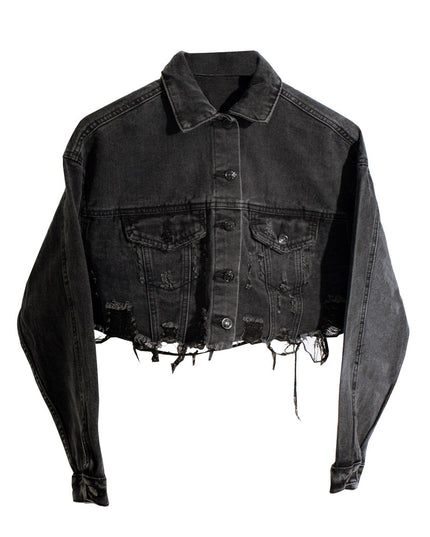 Denim Crop Jacket