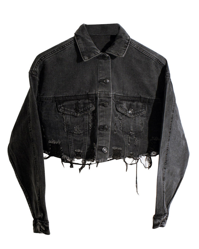 Denim Crop Jacket