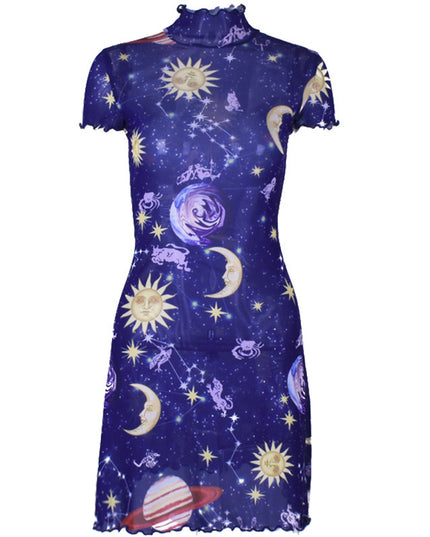 Galaxy Mesh Dress