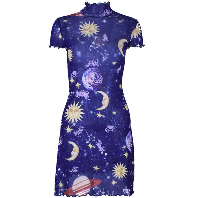 Galaxy Mesh Dress