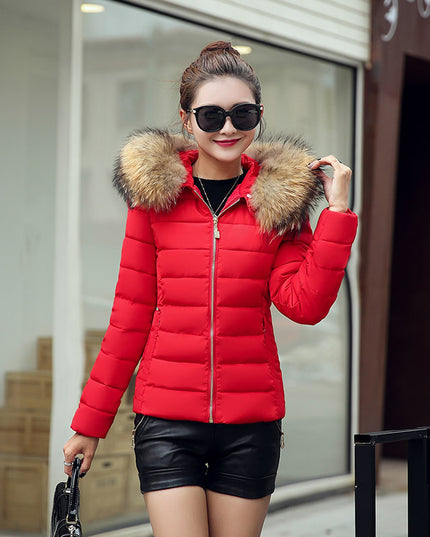 Down Jacket With Fur