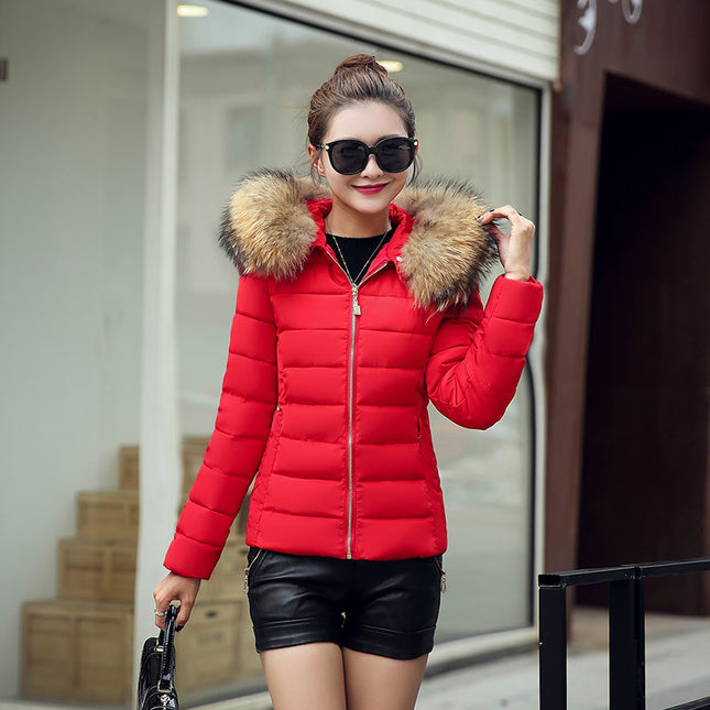Down Jacket With Fur