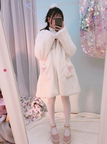 Kawaii Fur Kitty Coat