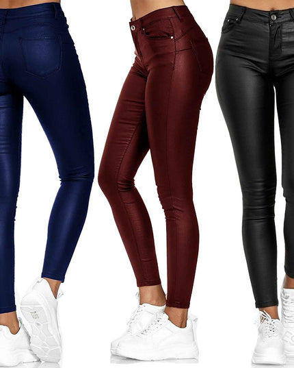 Leather Jeggings