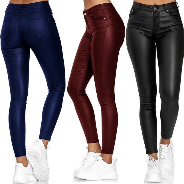 Leather Jeggings