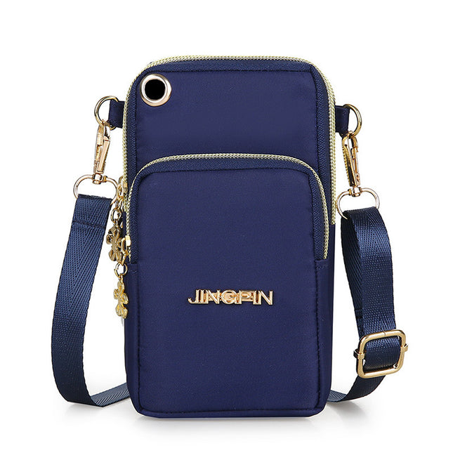 3 Layer Zip Crossbody