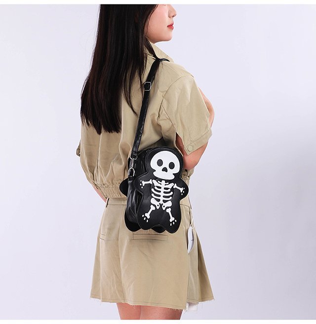 Skeleton Shoulder Bag