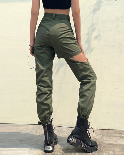 Irregular Harem Pants